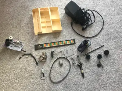 VINTAGE VIKING HUSQVARNA SEWING MACHINE PARTS. Various Parts For Viking Husqvarna Sewing Machine. SH...
