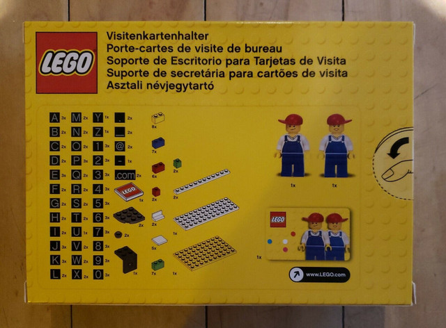 LEGO 850425 Desk Business Card Holder - Brand New in Sealed Box in Toys & Games in City of Halifax - Image 3
