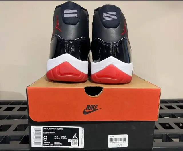 Jordan 11 Bred Size 9 DS62863265102339122