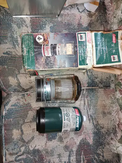 Coleman propane lantern, View more