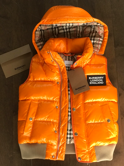 Children's Authentic Burberry Hooded Vest (BNIB), View more