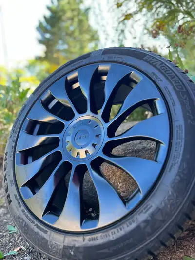NEW 20"DAI R267- TESLA Model Y rims(5x114)+ 255/40/R20 snows Set of four Brand New 20 inch DAI ART R...