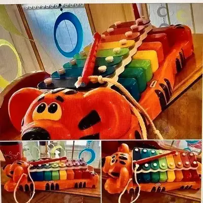 État D’occasion - comme neuf Tranche d’âge 2-4 ans Xylophone Piano Complet Little Tikes 2 baguettes...