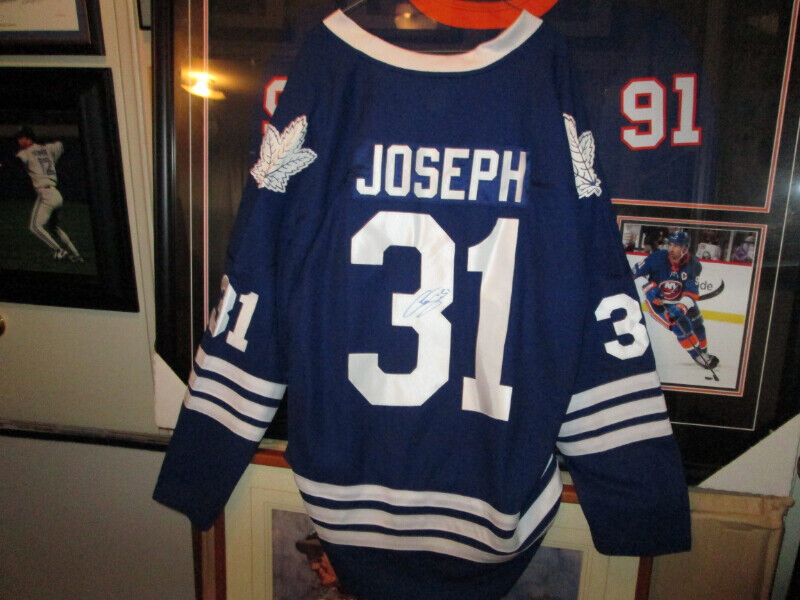 Curtis Joseph Signed Toronto Maple Leafs Jersey Arts Collectibles Mississauga Peel Region Kijiji Classifieds