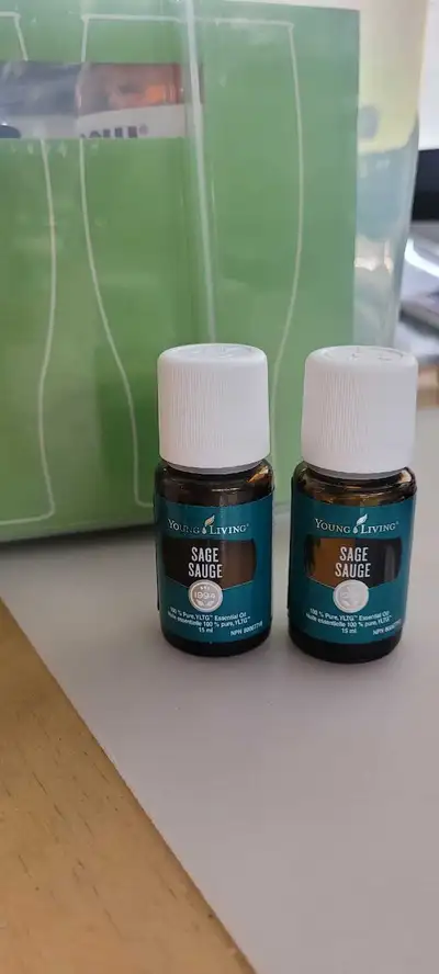 Young Living SAGE Essential Oil 15 ml UNOPENED (2 available), View more