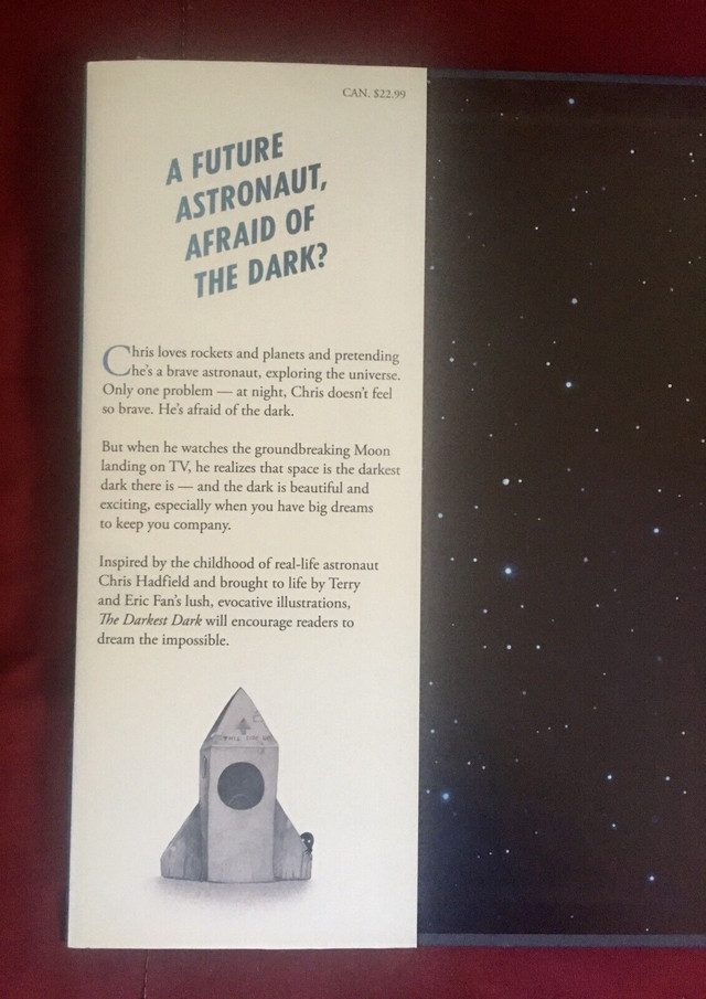 Chris Hadfield - The Darkest Dark (Signed Copy) in Children & Young Adult in Mississauga / Peel Region - Image 3