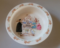 Vintage Rare Royal Doulton Bunnykins Porridge Bowl