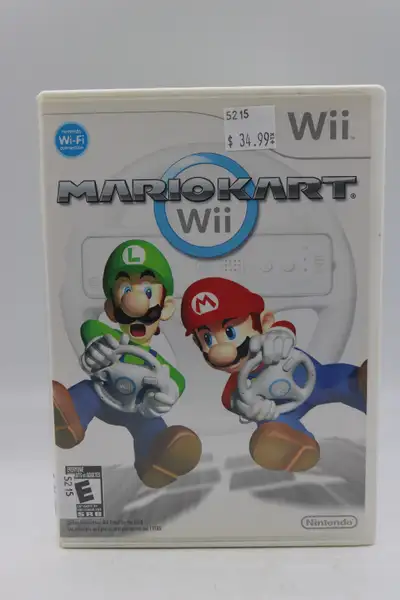 Mario Kart Wii is a kart racing game featuring single-player and multiplayer modes. The players cont...