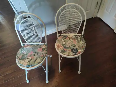 Metal folding Patio chairs