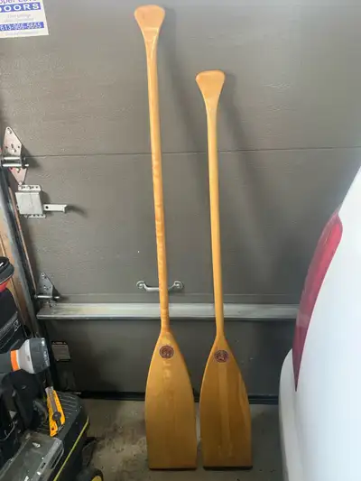 $70 a pair $35 each I am selling a pair of used Upper Canada Paddle Company canoe paddles. These pad...