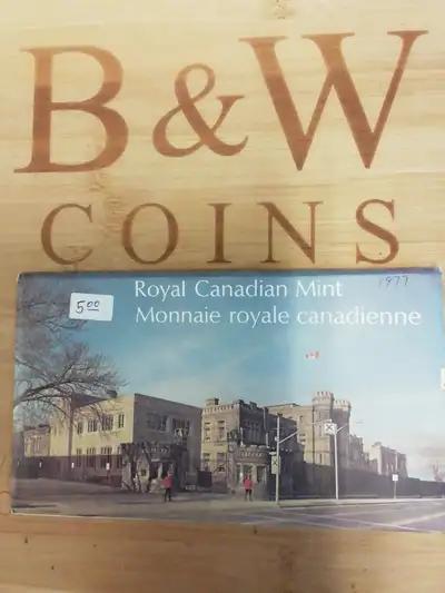 1977 Royal       Canadian Mint Uncirculated Coins       Set, View more