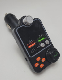 Car FM Transmitter, Bluetooth, Wireless audio MP3 player Radio