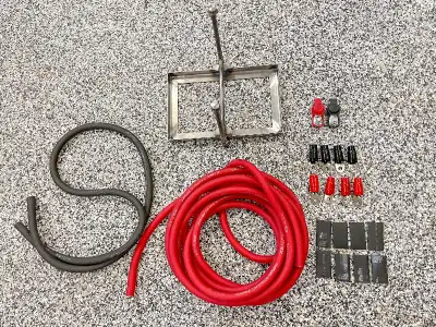 Extreme Quality JBRC/XS Power Custom Trunk Mount Battery Kit Includes Jerry Bickel Race Cars chrome...