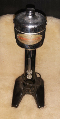 1930 cast iron milk shake/malt mixer.