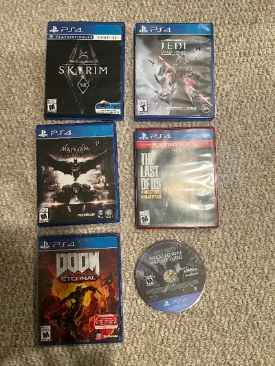 PS4 Games New and Used $15-$30, View more