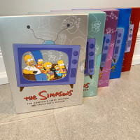 THE SIMPSONS SEASON 1-5 collector’s edition 