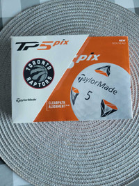 Taylormade TP5 pix Toronto Raptors Golf Balls