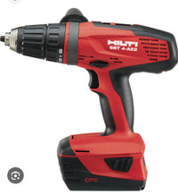 Hilti SBT 4-A22 Cordless Keyless  Drill Driver with batteries 