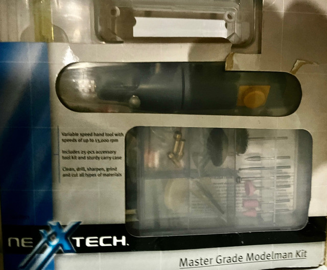 Master Grade Modelman Kit with rotary tool in Hobbies & Crafts in St. Catharines