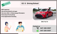 G2 G Driving instructor  647-326-0507