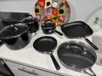 KitchenAid 10 piece cookware set. Used only once