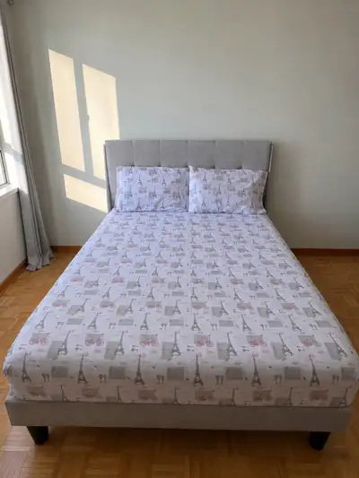 Zinus Full Bed Frame + Cooling Foam Mattress, View more
