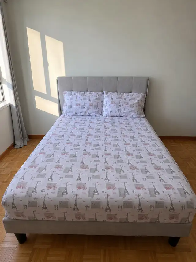 Zinus Full Bed Frame + Cooling Foam Mattress in Beds & Mattresses in City of Toronto - Image 2