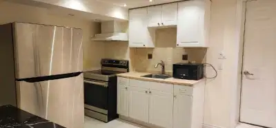 ONE BEDROOM BASEMENT APARTMENT (VERY CLEAN)