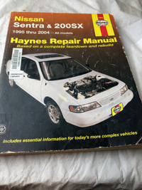 VINTAGE HAYNES 1995 - 1999 NISSAN SENTRA 200SX MANUAL #M1302