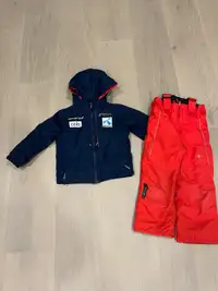 Phenix kids winter snow ski suit - size 2-6