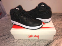 Nike Air Force 1 '07 Mid SP - Stussy Edition - Size 9