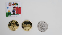 Lego  Super Mario Limited Edition Coin (Gold & Silver)