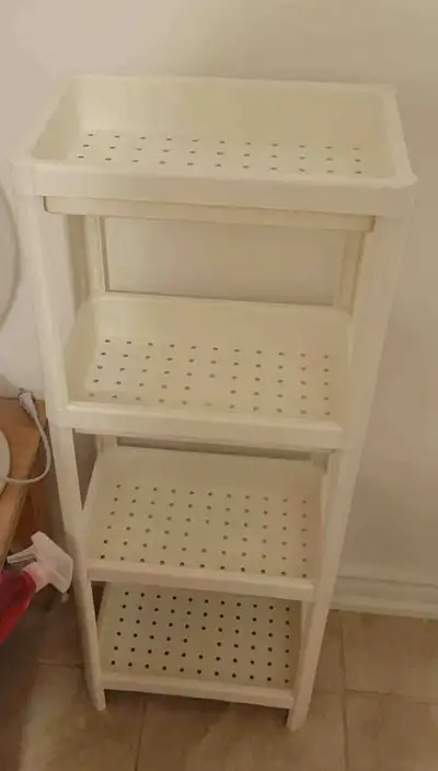 White shelf storage Shelf Unit, View more