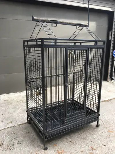 Bird Cage: Extra Large for Parrot, Macaw, Cockatoo, View more