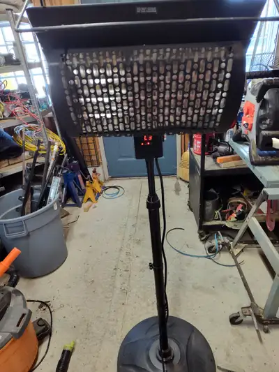 Heater on Stand, View more