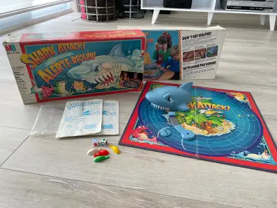 Vintage 1980’s “Shark Attack” Board Game- Complete, View more