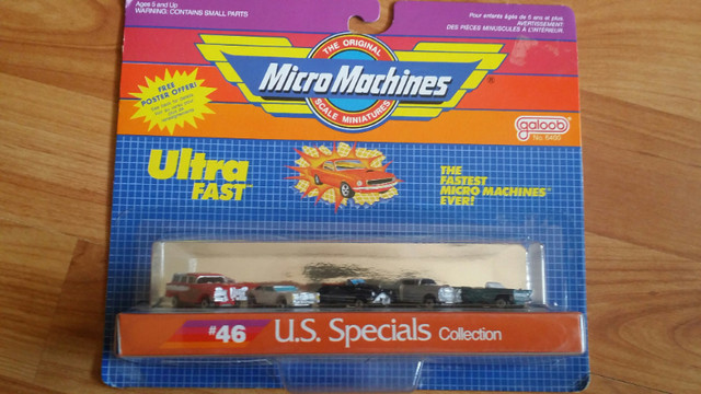 New Carded Micro Machines U.S Specials Set No 46 in Arts & Collectibles in Oshawa / Durham Region