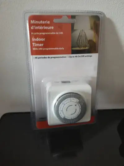 Minuterie d'extérieur  a cycle programmablede, View more