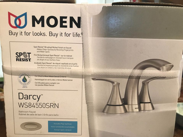 Brand New Moen Bathroom Faucet in Plumbing, Sinks, Toilets & Showers in Kingston