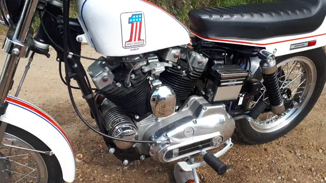 1971 Harley Davidson XLCH Boattail in Street, Cruisers & Choppers in Red Deer - Image 3