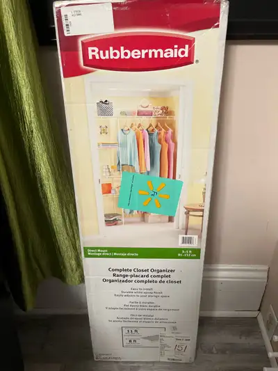 Rubbermaid Closet Organizer and Hanger add on, View more