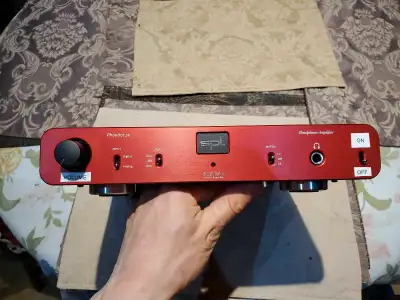 Made in Germany. SPL Phonitor SE with the optional DAC768xs module installed. Very powerful distorti...