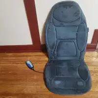 snailix fur covered massage cushion and remote control
