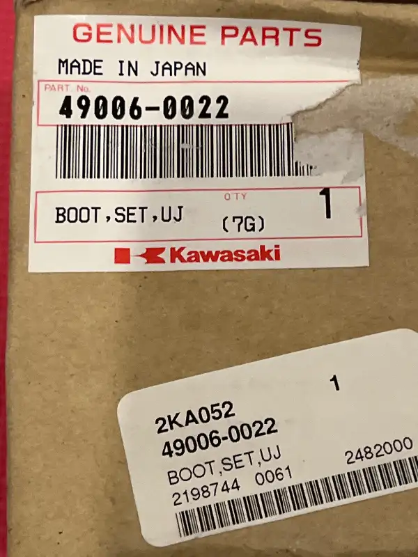 Kawasaki Mule 610 4x4 side by side Driveshaft CV Boot 49006-0022 in Other in Barrie - Image 4