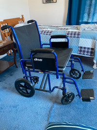 Large wheelchair for sale