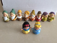 BLANCHE  NEIGE  +  NAINS  …    LITTLE  PEOPLE  …  FISHER  PRICE