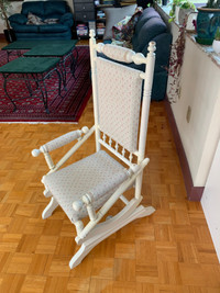 Restored Vintage Old Tyme Rocking Chair in excellent shape