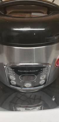 New steamer and rice cooker from Hamilton beach