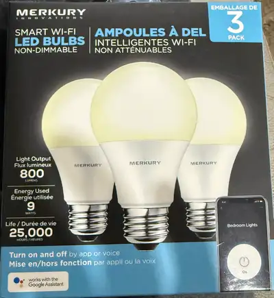 Merkury Smart LED Bulbs, View more