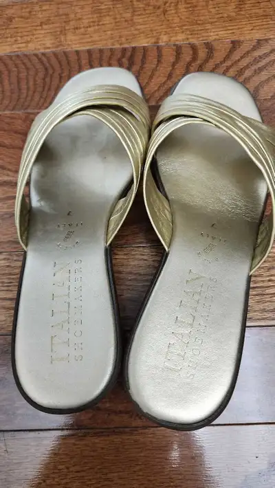 Gold Sandles, View more